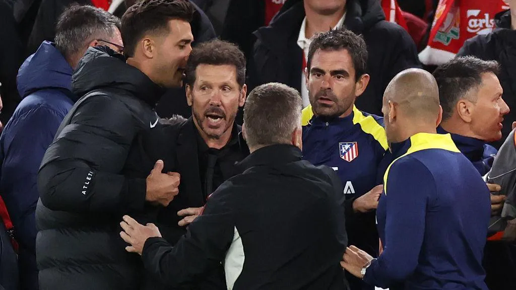 Atletico's Coach Expresses Apology After Clash with Anfield Supporters