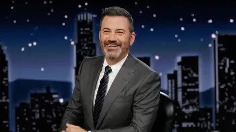 Late-night host Jimmy Kimmel temporarily removed from broadcast due to controversial comments concerning right-wing commentator Charlie Kirk