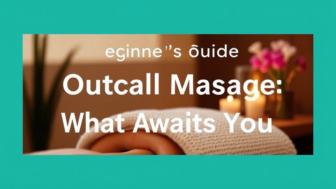 The Beginner's Guide to Outcall Massages: What Awaits You