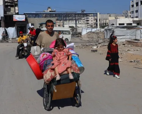 Escaping from Peril to Peril: Gaza Civilians Face Impossible Choice
