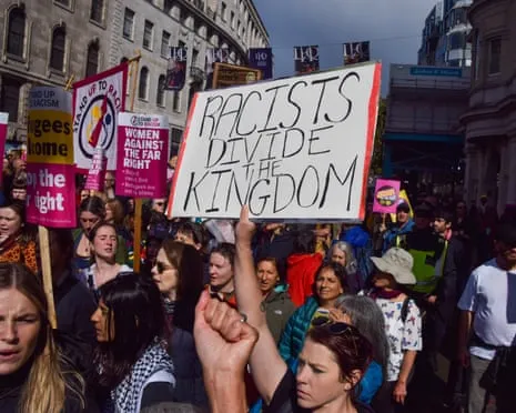 Britain Battles 'Clash of Our Times' Following Radical March, States Keir Starmer