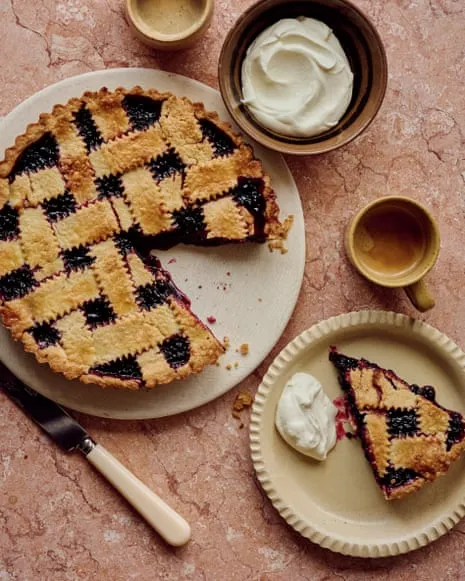 Benjamina Ebuehi's Recipe for Bay-Infused Blackberry Tart